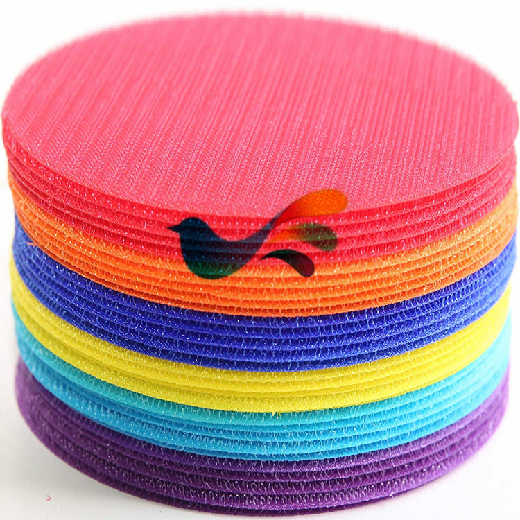 黑白色彩色尼龍魔術(shù)貼粘扣帶